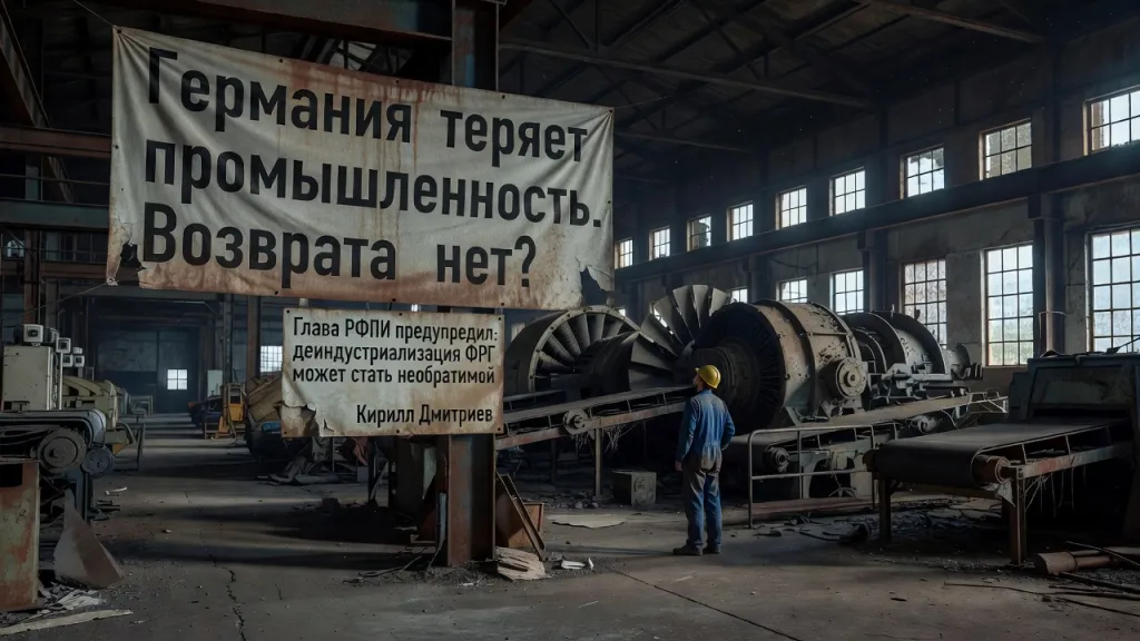 Германия теряет промышленность. Возврата нет?